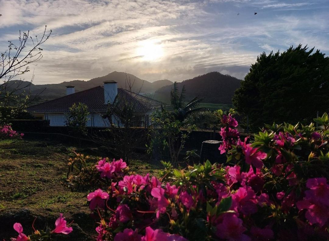 Quinta Do Sossego-Giestas Villa Ribeira Grande Exteriör bild